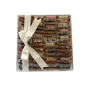 FrischSchoggi Minis One Layer Plexi Box 755g