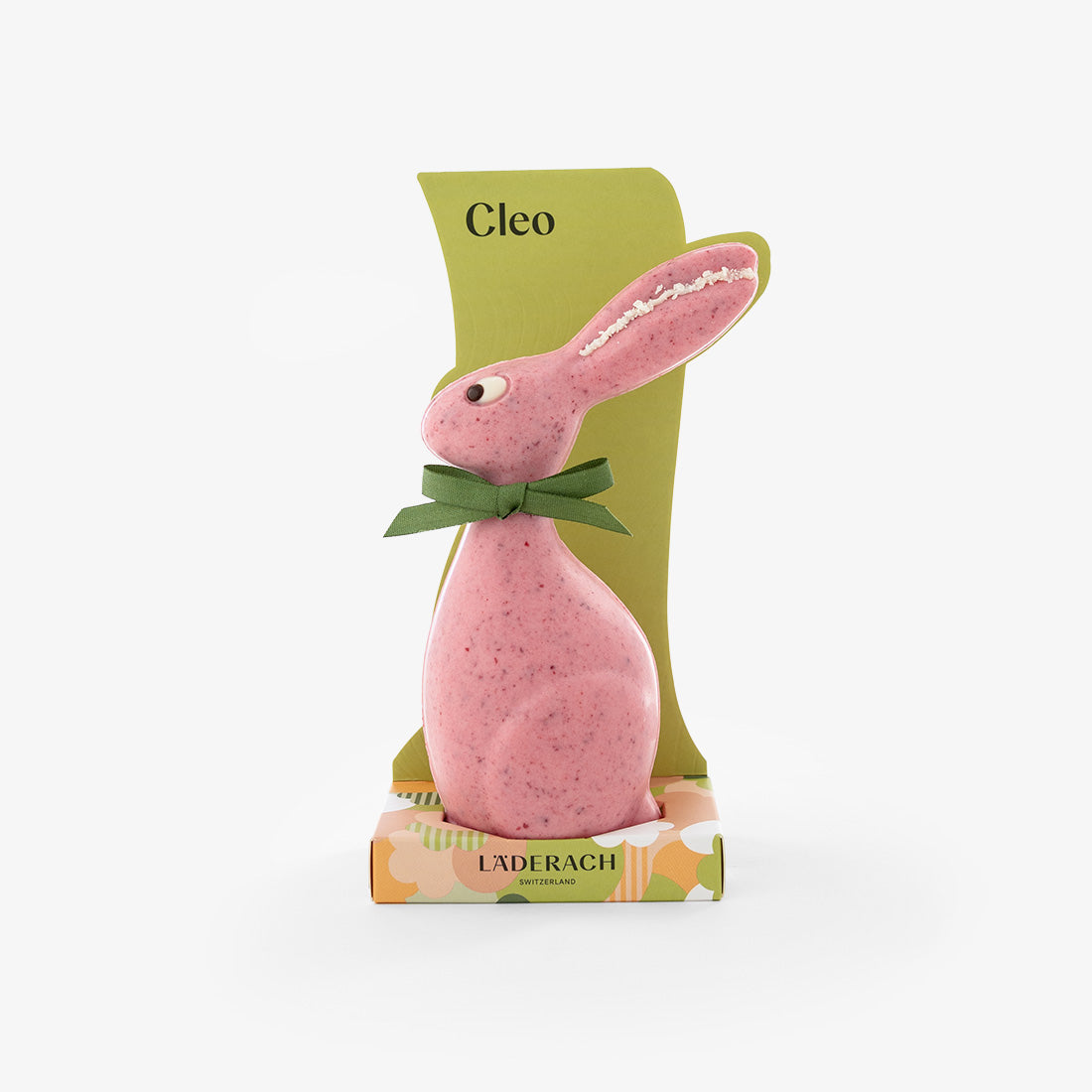 FrischSchoggi Bunny Cleo Raspberry White 120g