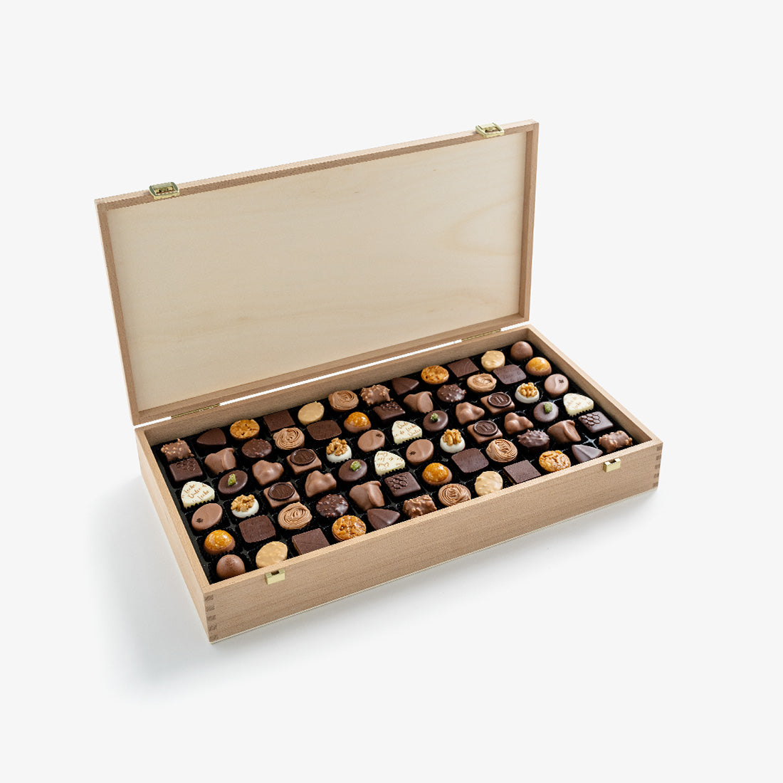 Praline and Truffle Assorted Wooden Box 144pcs
