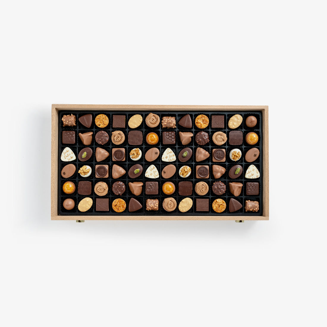 Praline and Truffle Assorted Wooden Box 144pcs