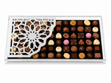 Praline and Truffle Assorted Stainless Steel Box 72pcs
