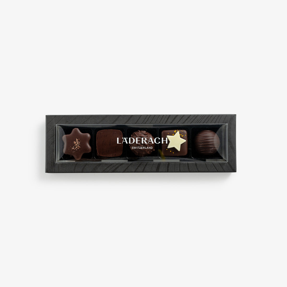 Praline Stars Dark 5pcs box 60g