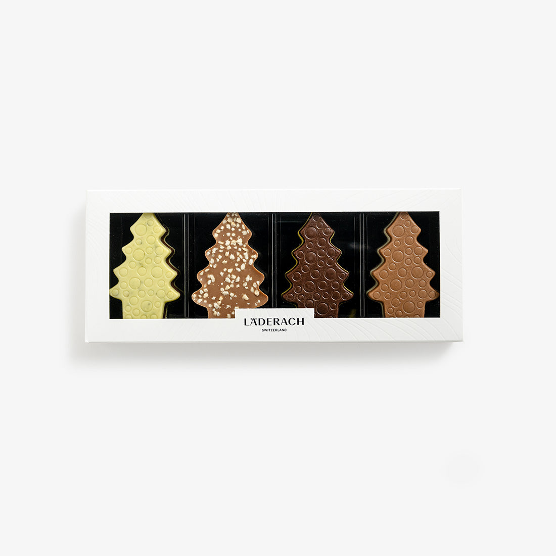 Chocolate Christmas Trees 4pcs box 75g