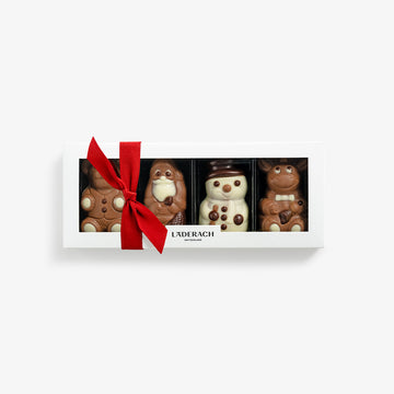 Christmas Figures Milk Chocolate 4pcs box 77g