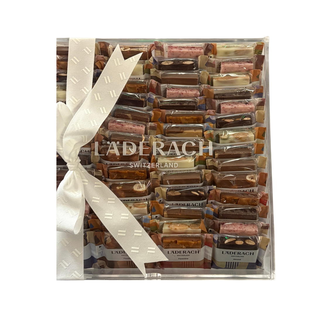 FrischSchoggi Minis One Layer Plexi Box 755g