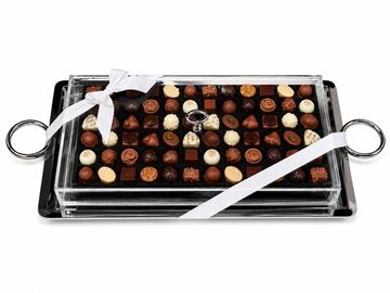 Praline and Truffle Assorted Stainless Steel Box 144pcs